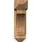 Ekena Millwork Imperial Arts and Crafts Rough Sawn Bracket w/ Offset Brace, Western Red Cedar, 6"W x 20"D x 20"H BKT0604X20X20IMP03RWR - alternate 2